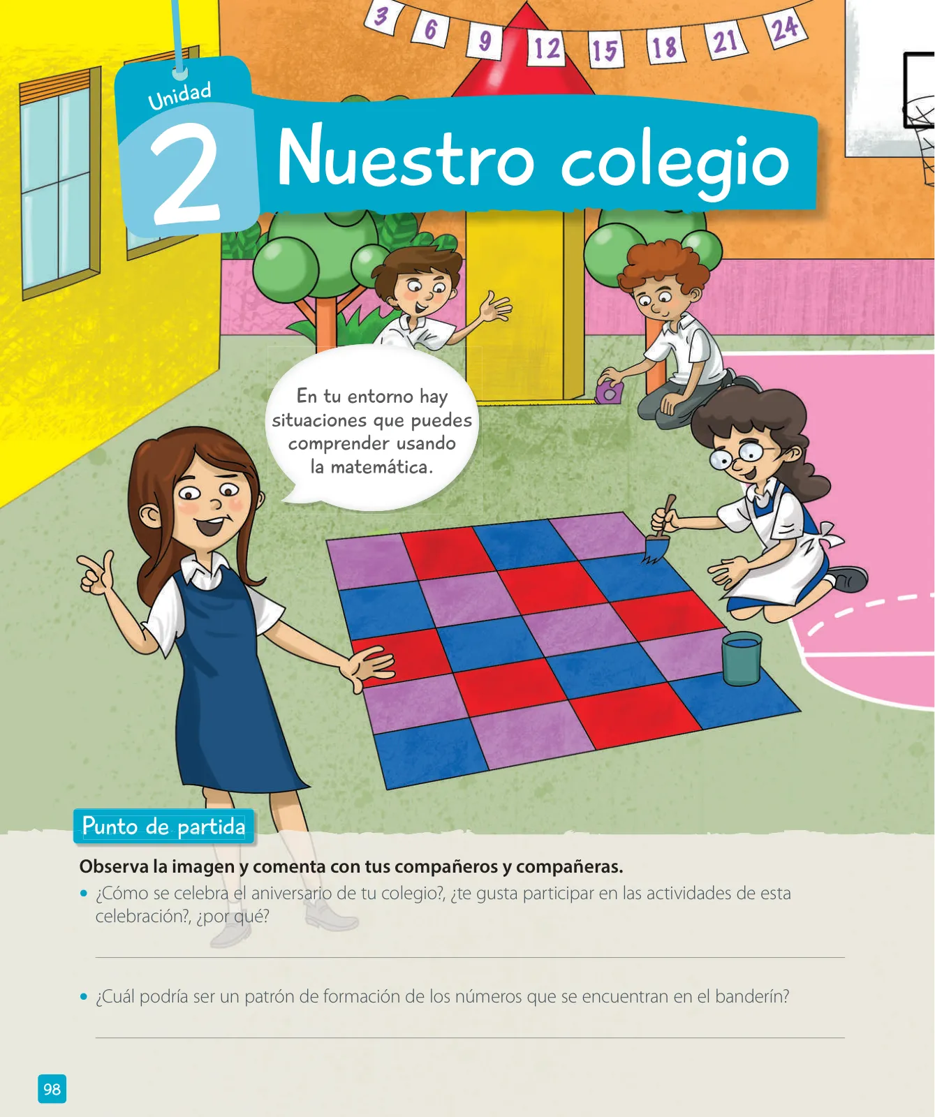Miniatura página 100 de Matemática – Tercero Básico | Texto del Estudiante MINEDUC – Descargar PDF · 2024