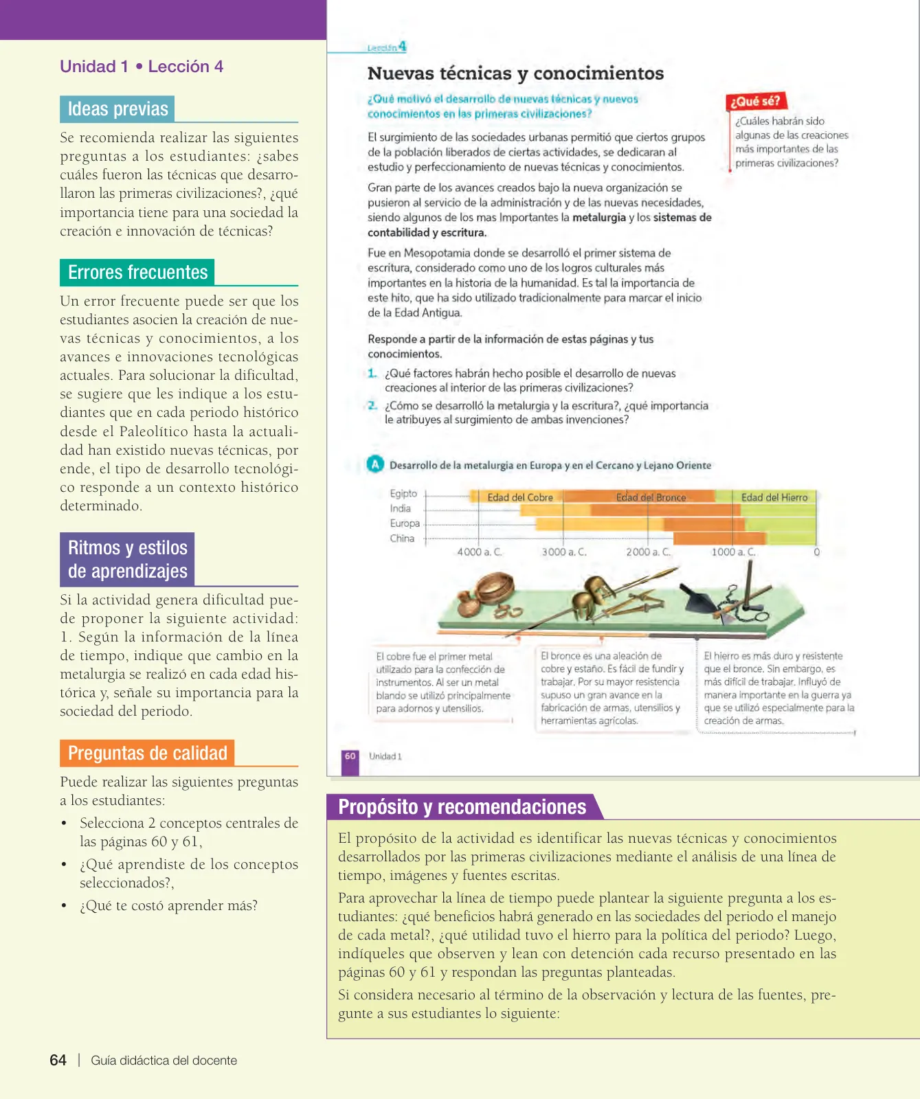 Página 65 de Historia, Geografía y Ciencias Sociales – Séptimo Básico | Texto del Estudiante MINEDUC – Descargar PDF · 2024