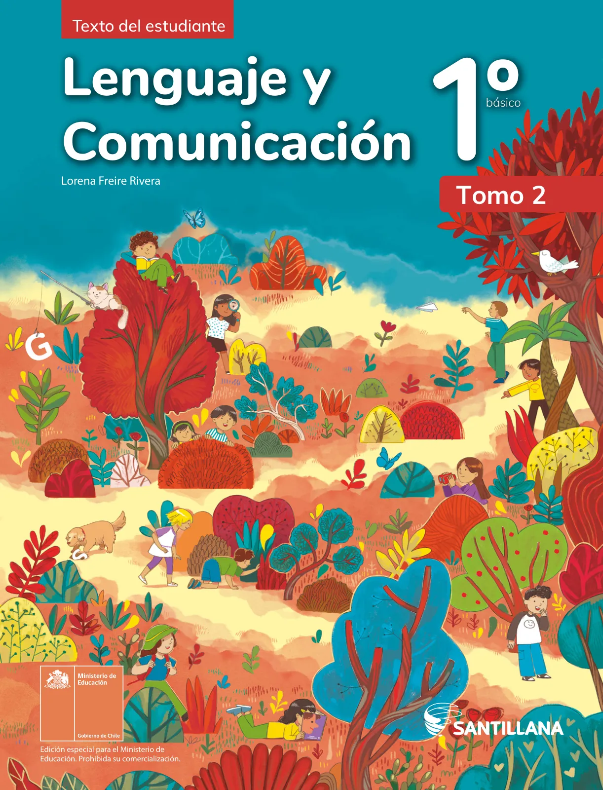 Portada de Lenguaje y Comunicación – Primero Básico | Texto del Estudiante MINEDUC – Descargar PDF · 2024
