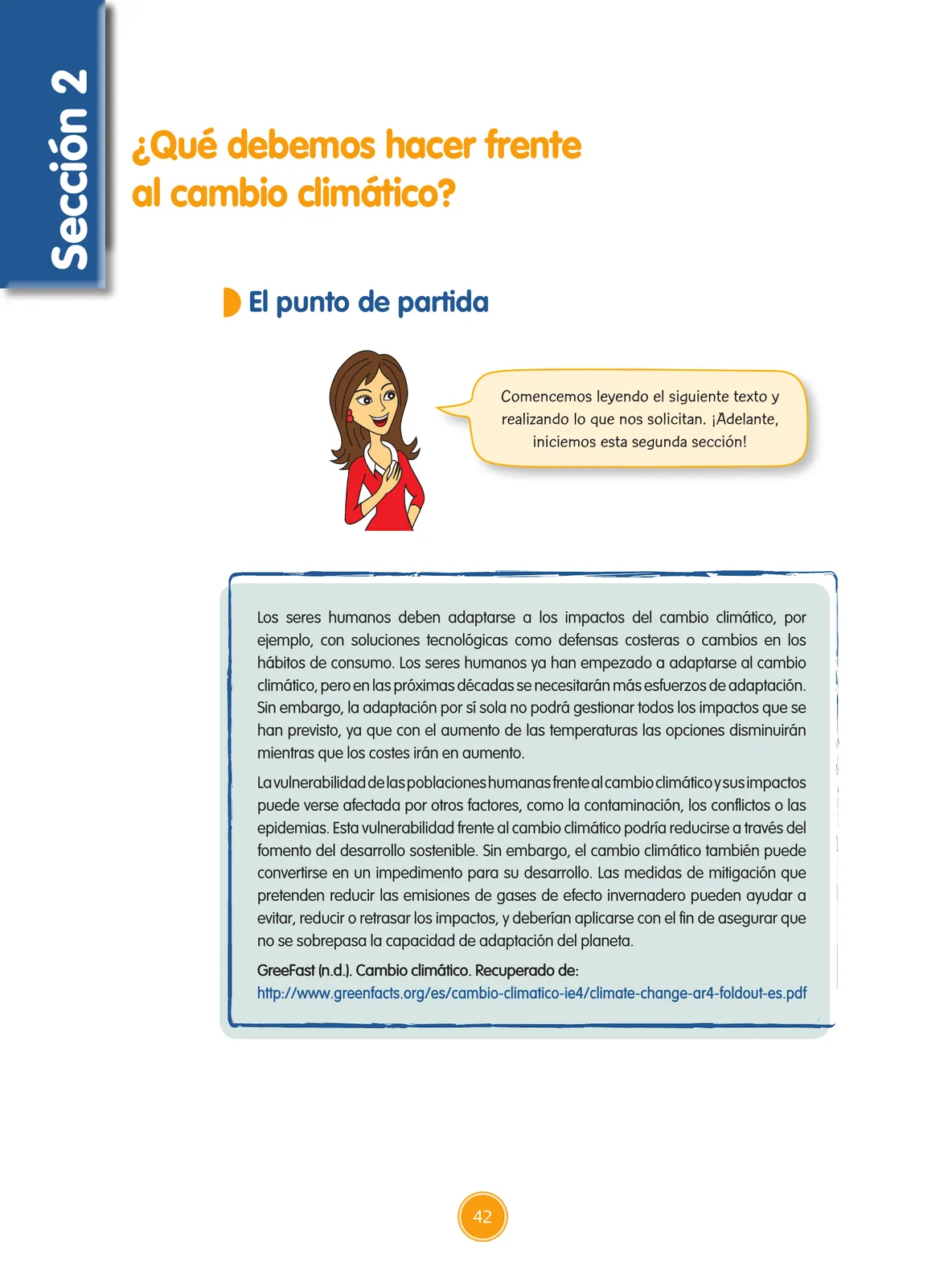 Página 43 de Guía de educación ambiental para el desarrollo sostenible : cambio climático · 2016