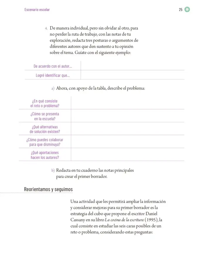 Página 28 de Proyectos Escolares. Libro de Educación Primaria Grado 6° Ciclo Escolar 2025 - 2026