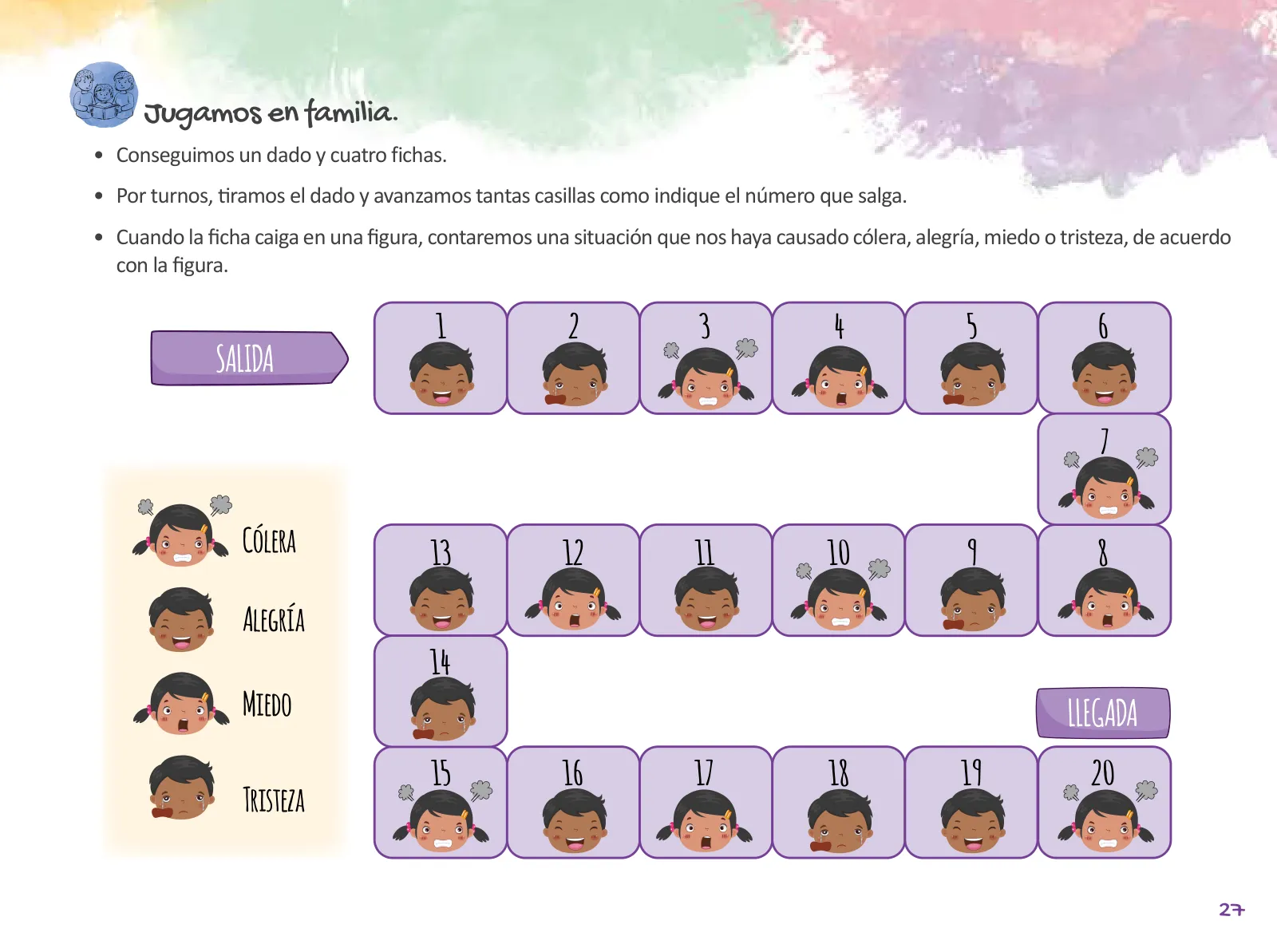 Miniatura página 29 de Cuadernillo de Tutoría 1 : primer grado de Educación Primaria · 2021