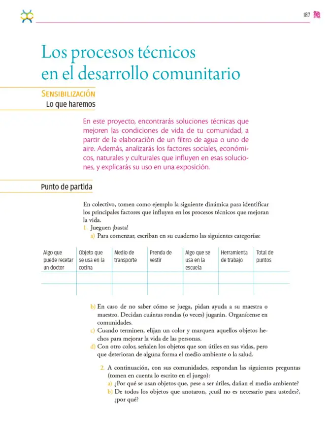 Página 188 de Colección Sk´asolil. Nuestro libro de proyectos. Libro de Educación Secundaria Grado 2° Ciclo Escolar 2025 - 2026