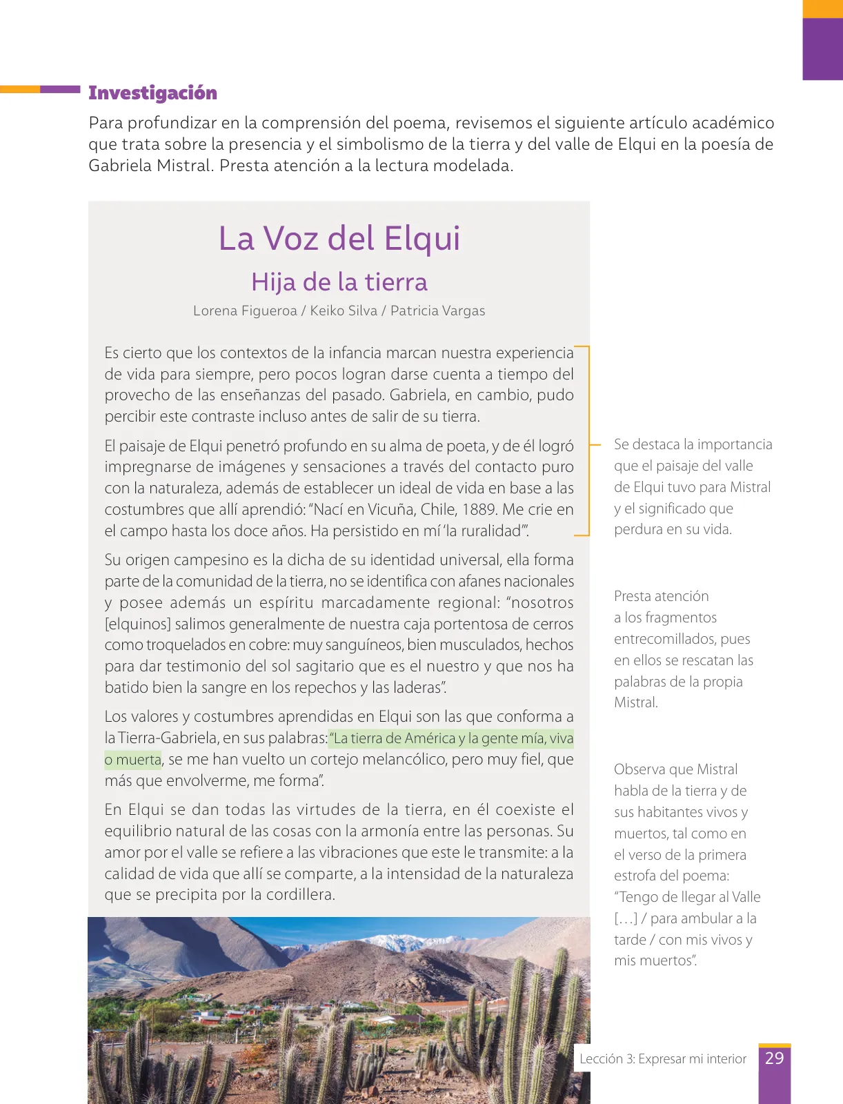 Miniatura página 31 de Libro de Lengua y Literatura – Séptimo Básico | Texto del Estudiante MINEDUC – Descargar PDF · 2024