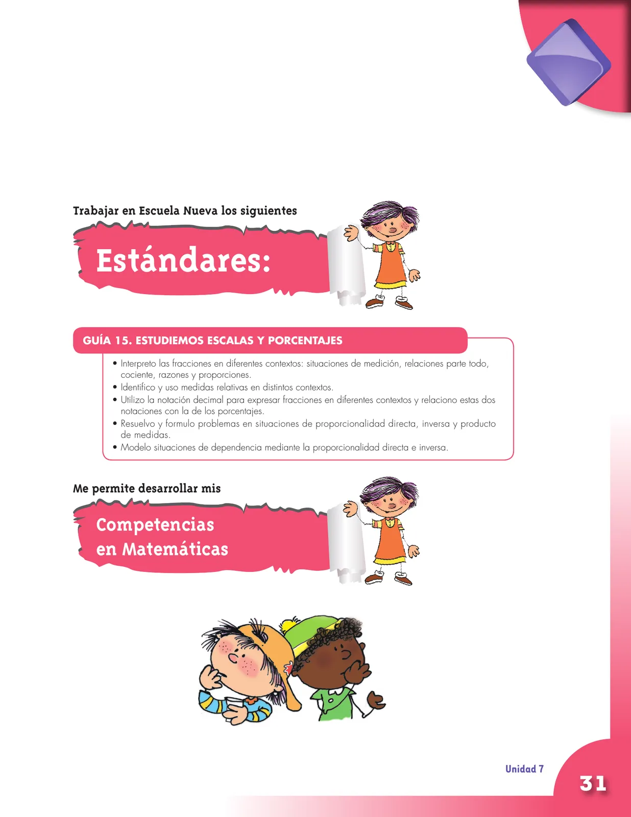 Miniatura página 31 de Matematica 5° · Cartilla 03