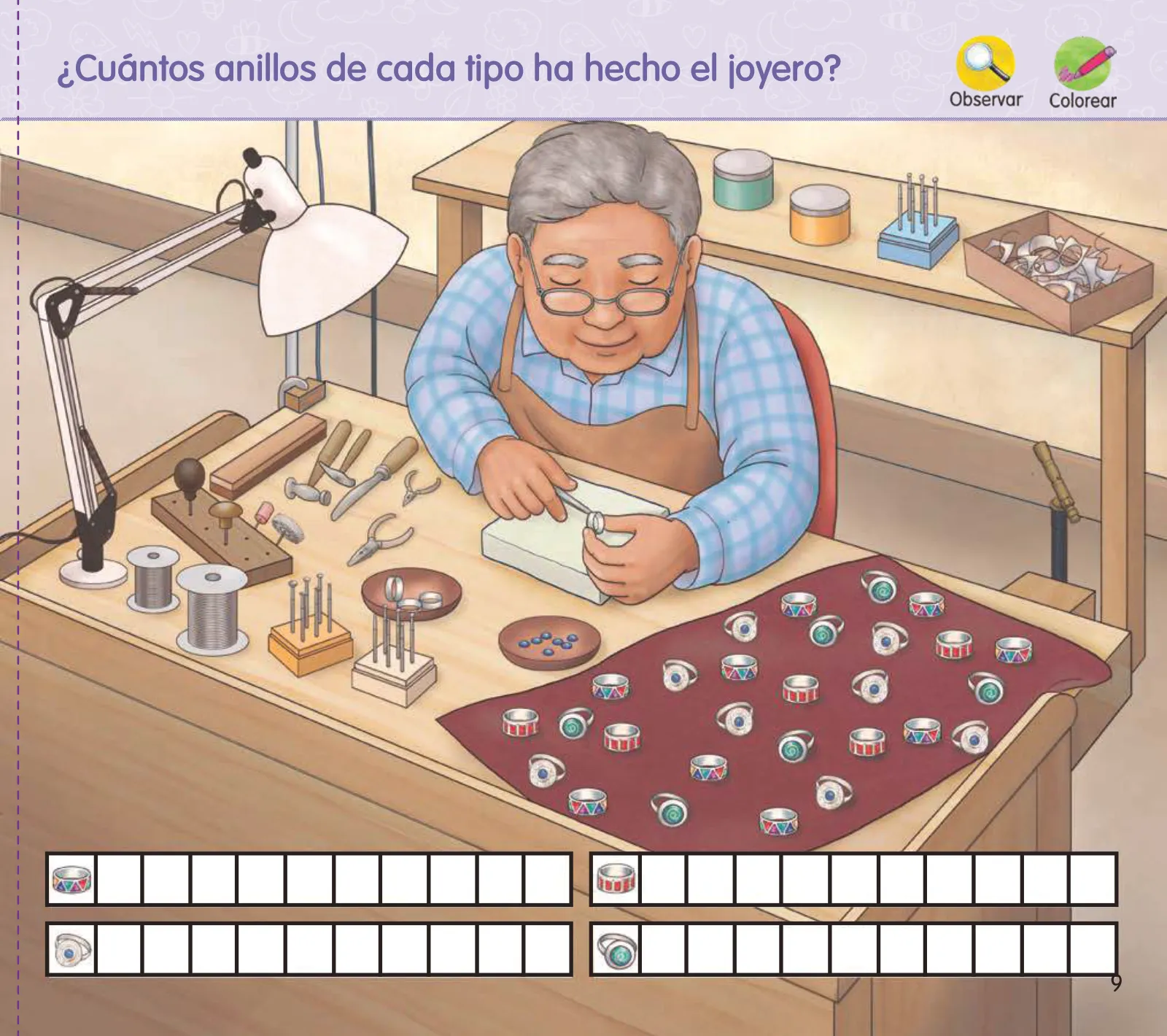 Página 11 de Crea, resuelve y aprende. Material impreso para niñas y niños de 5 años · 2024