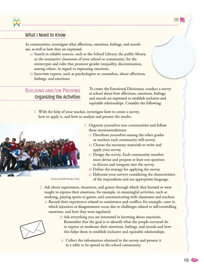Página 126 de Uérakua anapu uantakua. Projects and Readings Libro de Educación Secundaria Grado 1° Ciclo Escolar 2025 - 2026