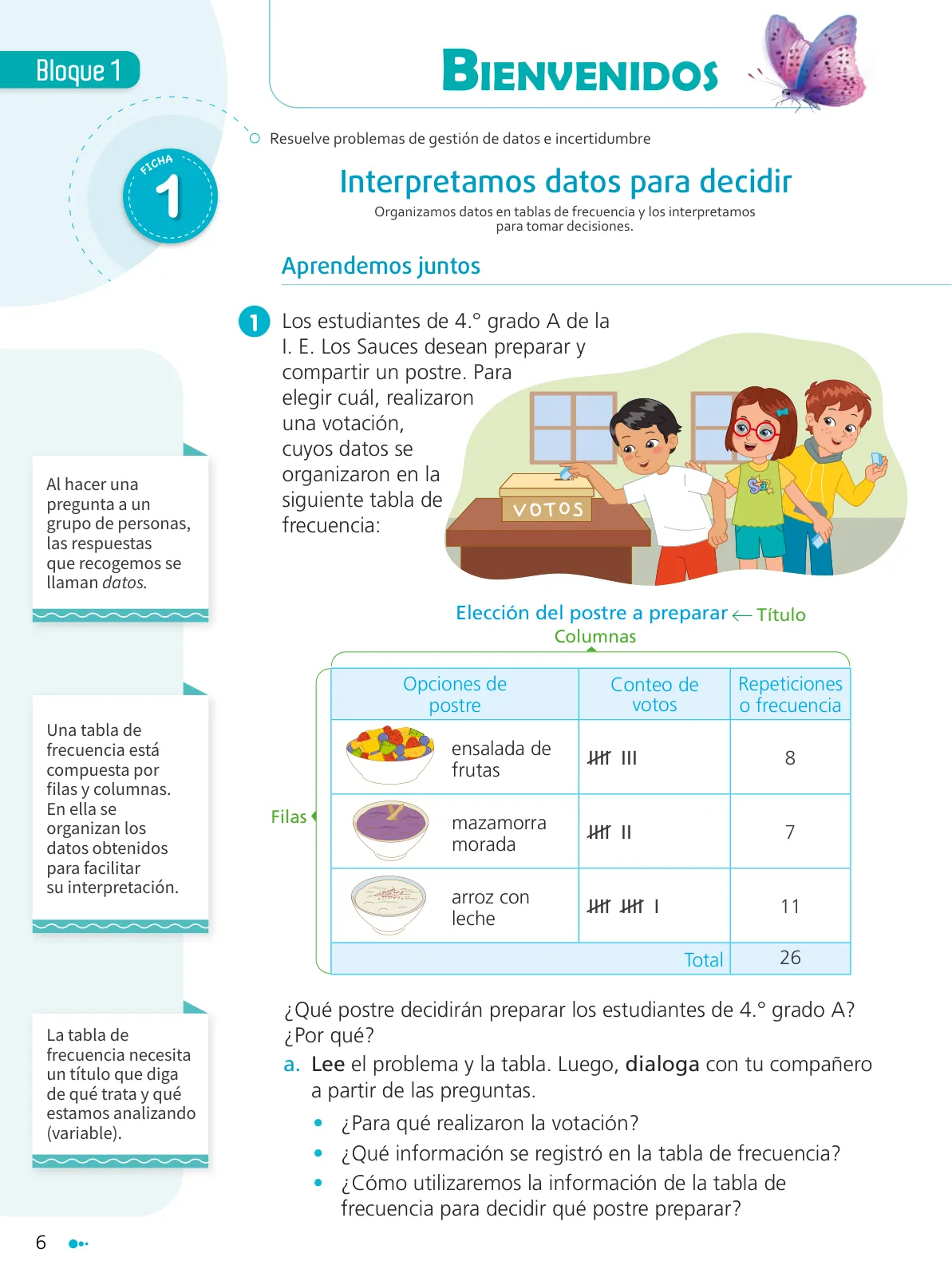 Página 8 de Texto de Matemática 4. Cuarto grado de Primaria · 2024