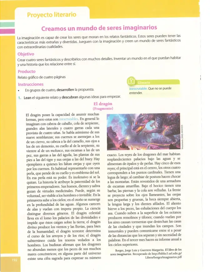 Página 192 de Lengua Y Literatura 10° · Egb 10 Lengua Y Literatura 2025 · 2025