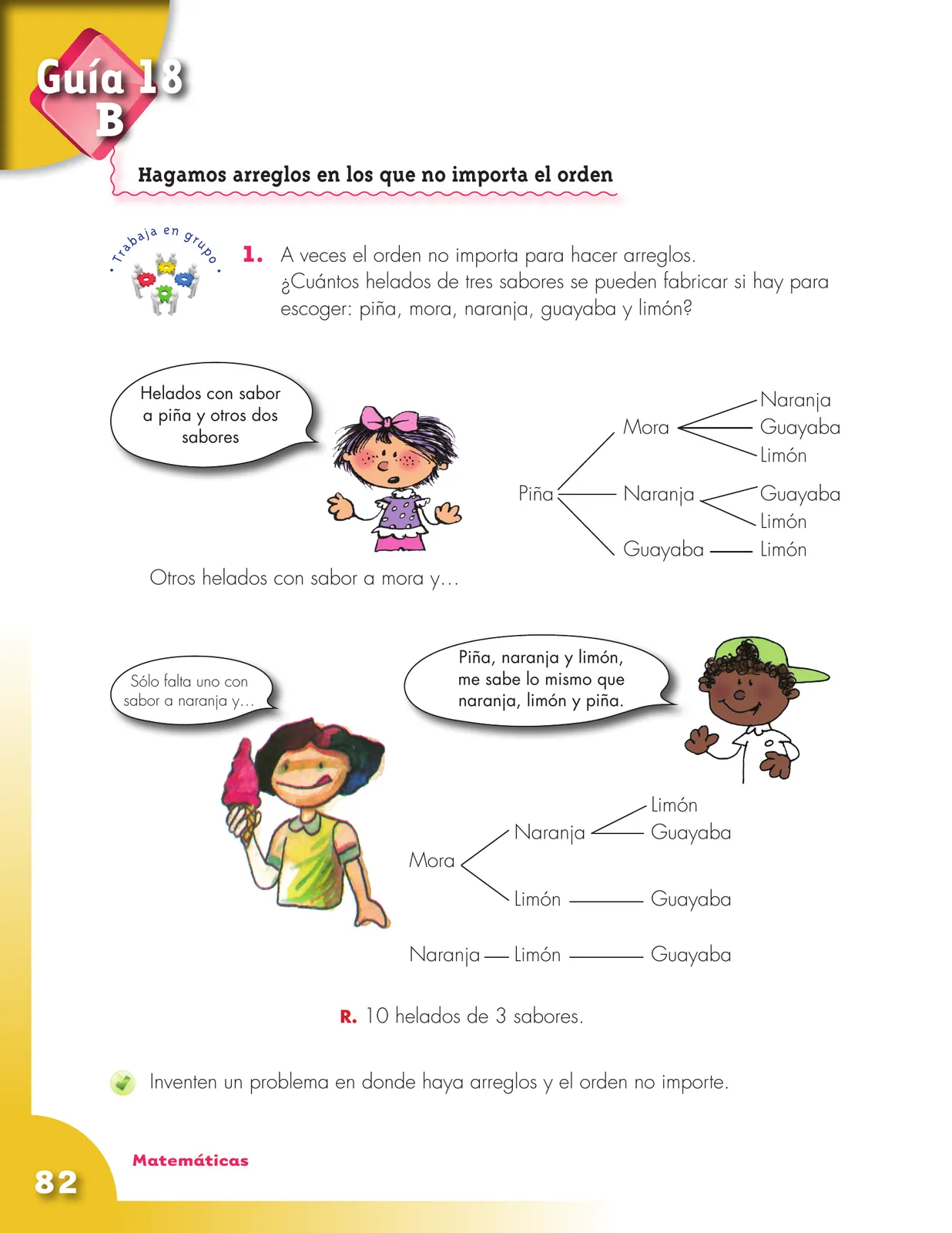 Página 82 de Matematica 5° · Cartilla 03