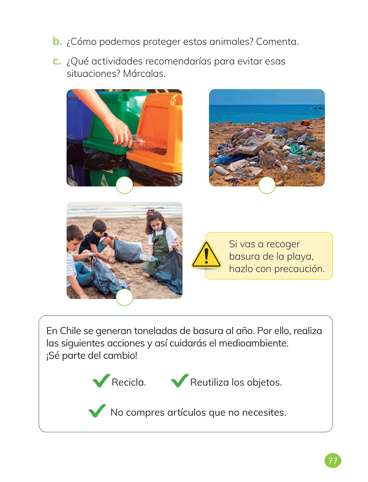 Página 79 de Ciencias Naturales – Primero Básico | Texto del Estudiante (MINEDUC) – Descargar PDF · 2024