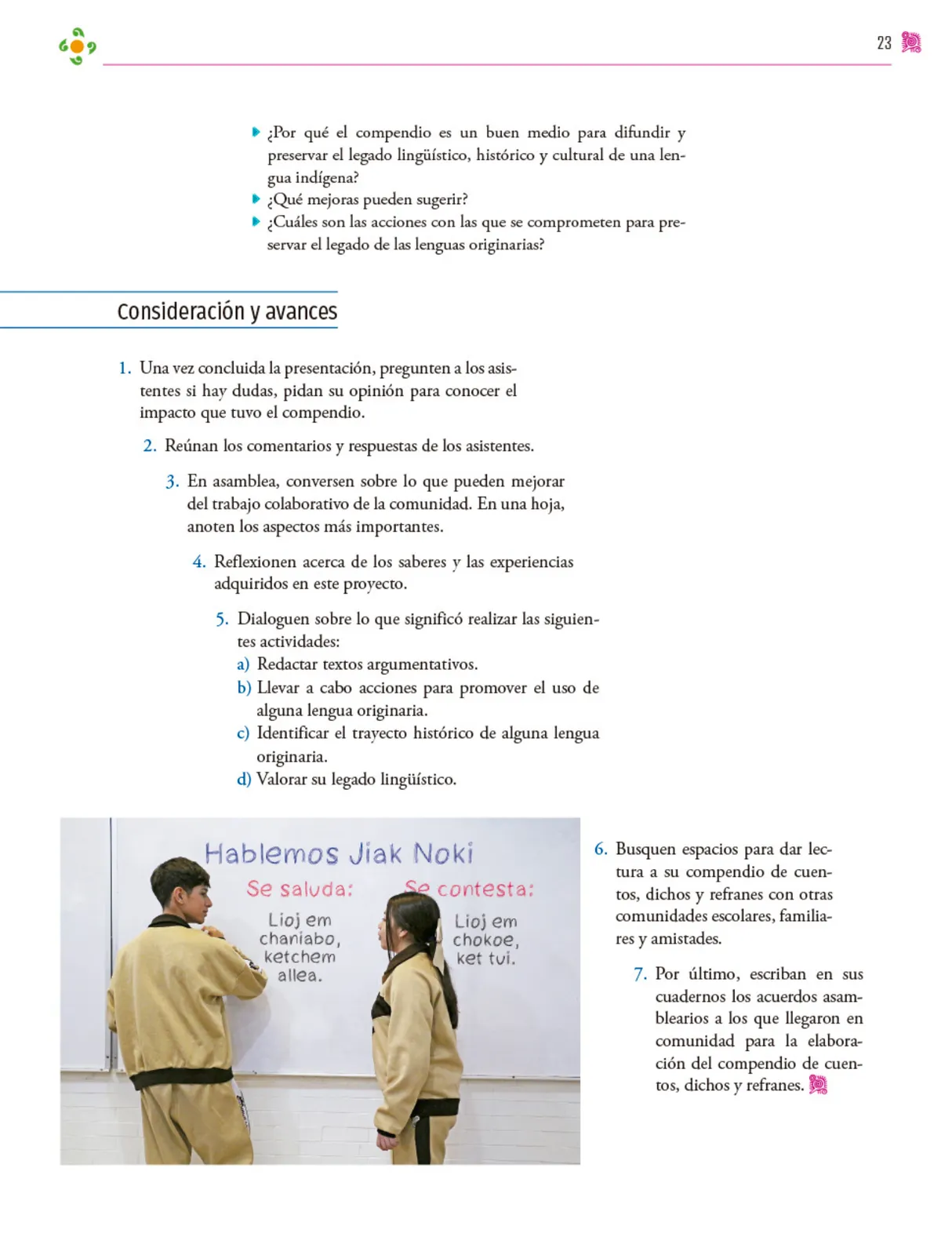 Página 24 de Colección Nanahuatzin. Nuestro libro de proyectos.   Libro de Educación Secundaria Grado 3°  Ciclo Escolar 2025 - 2026