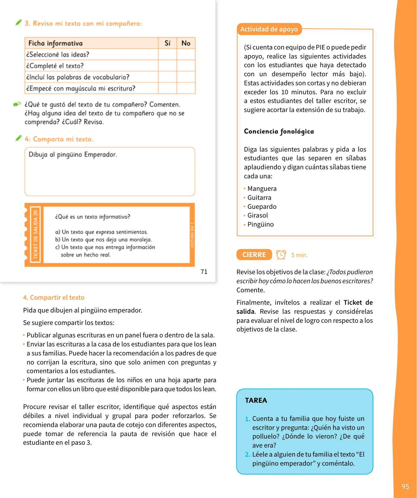 Página 96 de Lenguaje y Comunicación – Segundo Básico – Texto del Estudiante MINEDUC – Descargar PDF · 2024