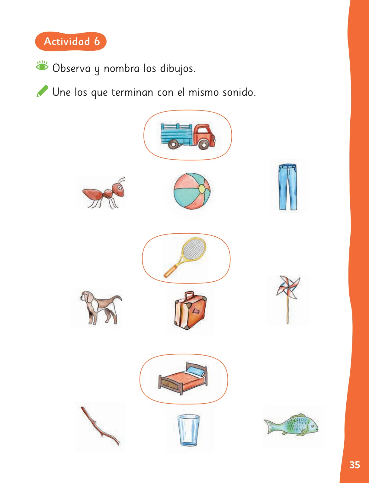 Página 38 de Lenguaje y Comunicación – Primero Básico | Texto del Estudiante MINEDUC – Descargar PDF · 2024