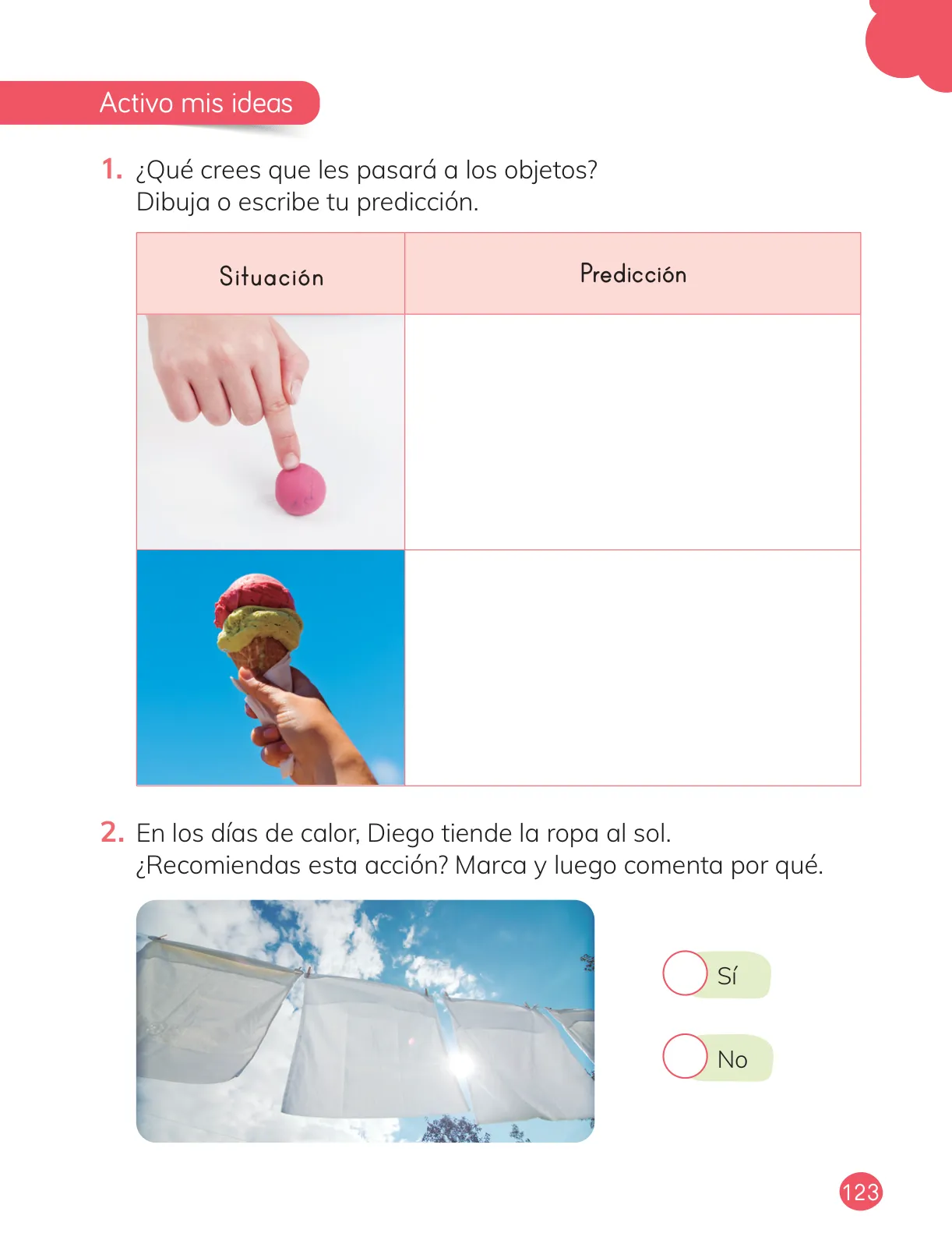 Página 125 de Ciencias Naturales – Primero Básico | Texto del Estudiante (MINEDUC) – Descargar PDF · 2024