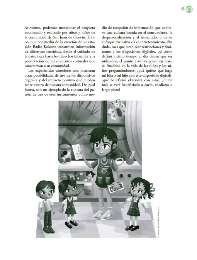 Página 94 de Crianza para la libertad. Libro para las familias. Fase 2 Libro de Educación Preescolar Grado 1°, 2°, 3° Ciclo Escolar 2025 - 2026