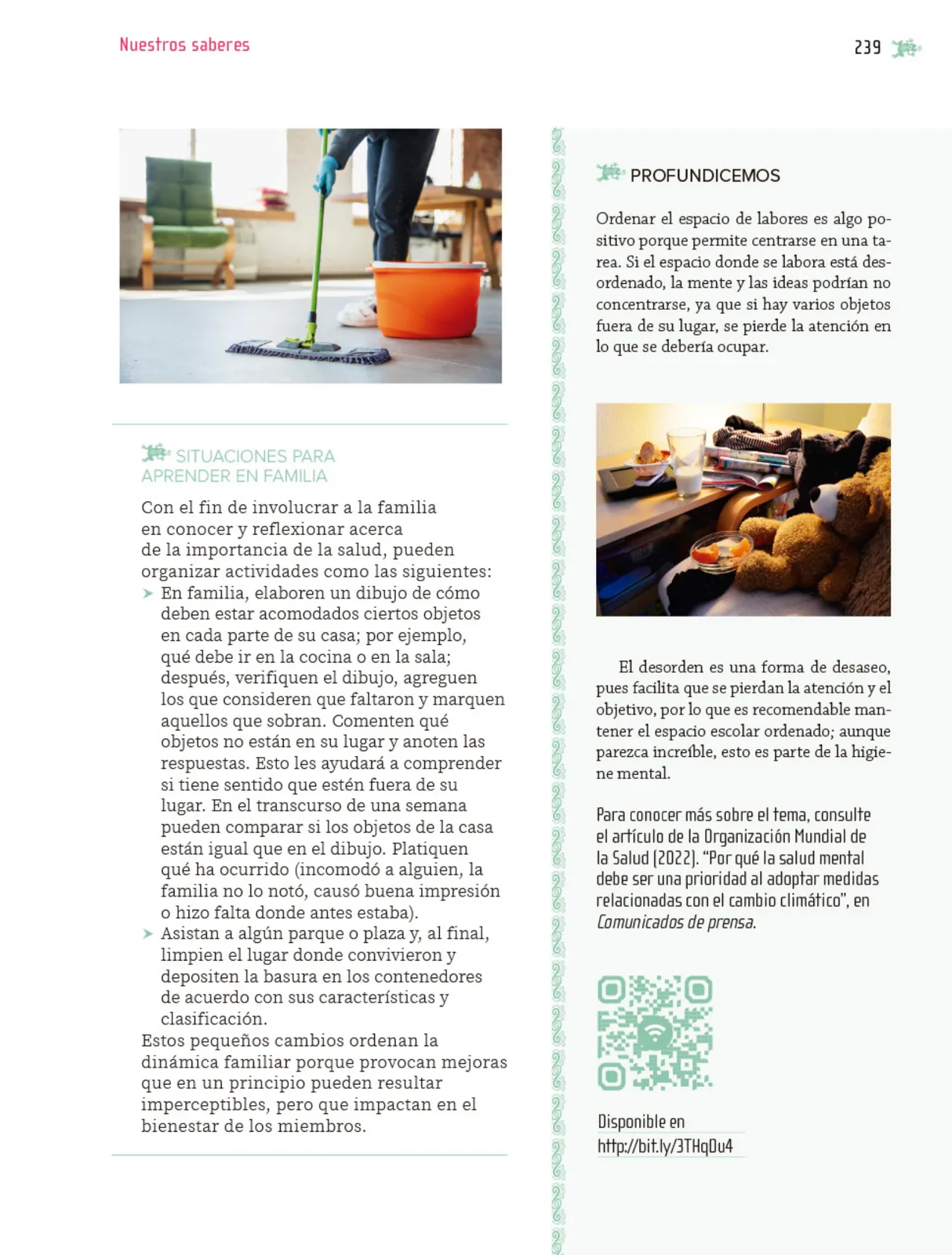 Página 240 de Nuestros saberes: Libro para alumnos, maestros y familia. Libro de Educación Primaria Grado 5° Ciclo Escolar 2025 - 2026