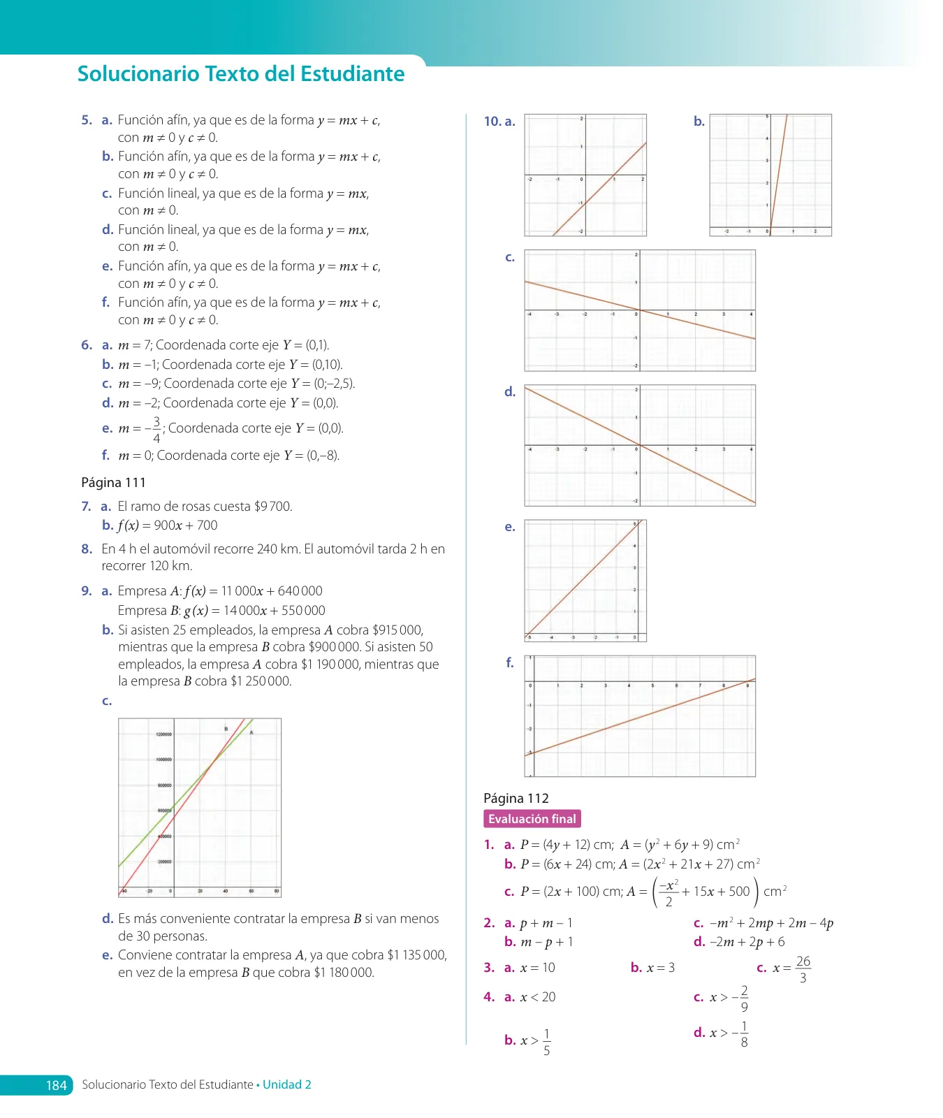 Página 186 de Matemática – Octavo Básico | Texto del Estudiante MINEDUC – Descargar PDF · 2024