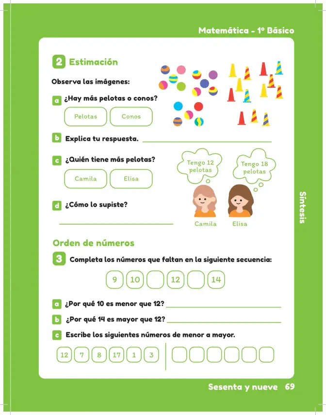 Página 71 de Matemática – Segundo Básico | Texto del Estudiante MINEDUC – Descargar PDF · 2024