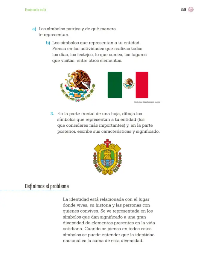 Página 262 de Proyectos de Aula. Libro de Educación Primaria Grado 4° Ciclo Escolar 2025 - 2026