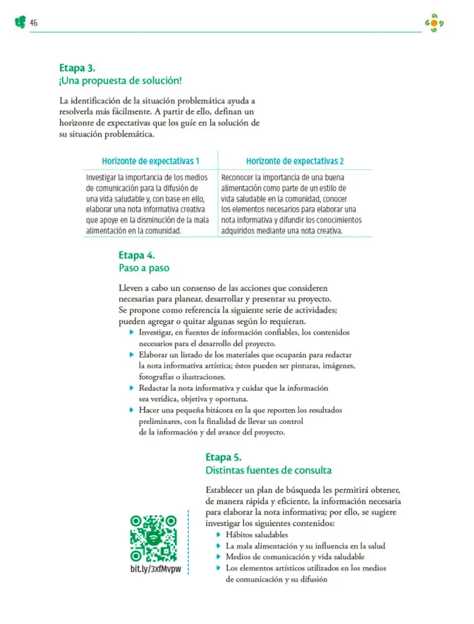 Página 47 de Colección Nanahuatzin. Nuestro libro de Proyectos. Tomo III. Libro de Educación Telesecundaria Grado 3° Ciclo Escolar 2025 - 2026