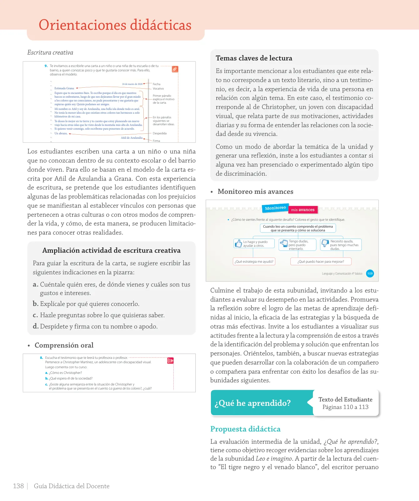 Página 222 de Lenguaje y Comunicación – Cuarto Básico | Texto del Estudiante MINEDUC – Descargar PDF · 2024