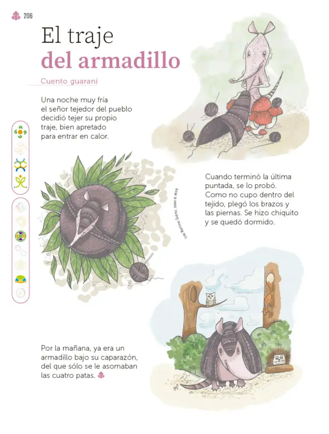 Página 207 de Múltiples lenguajes. Libro de Educación Primaria Grado 3° Ciclo Escolar 2025 - 2026