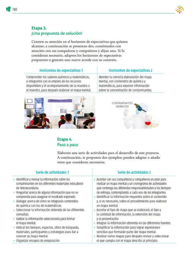 Página 181 de Colección Nanahuatzin. Nuestro libro de Proyectos. Tomo I. Libro de Educación Telesecundaria Grado 3° Ciclo Escolar 2025 - 2026