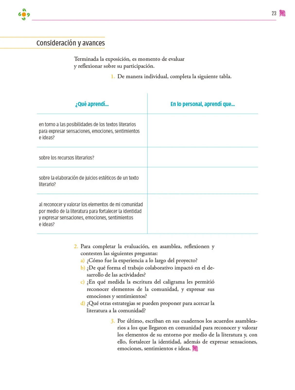 Miniatura página 24 de Colección Sk´asolil. Nuestro libro de proyectos.   Libro de Educación Secundaria Grado 2°  Ciclo Escolar 2025 - 2026