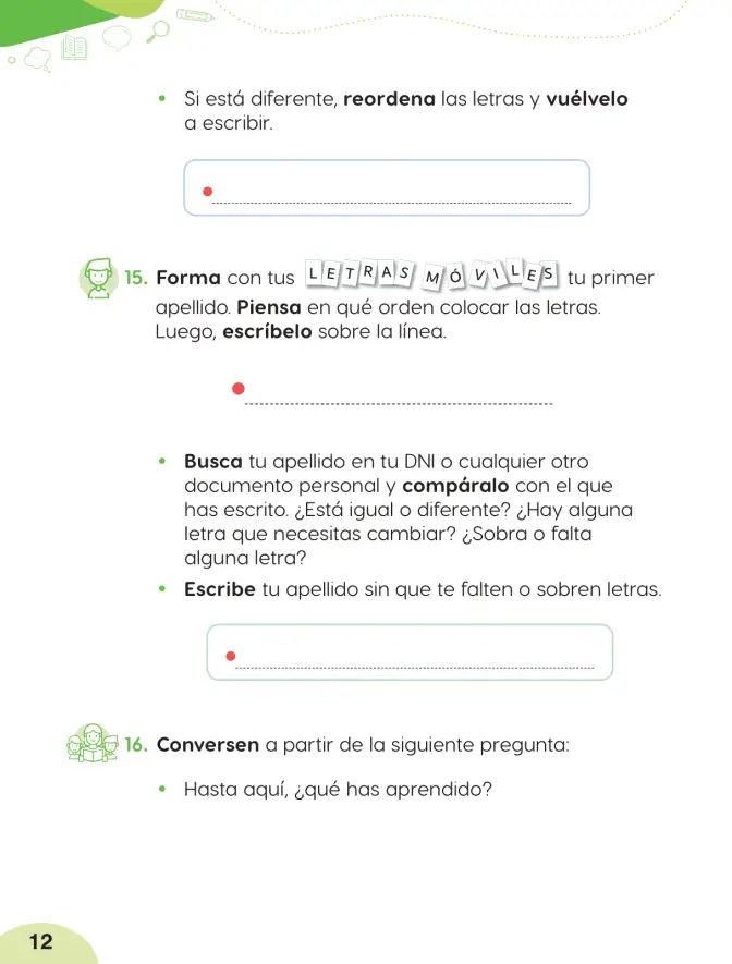 Página 14 de Cuadernillo de Comunicación 2. Segundo grado de Primaria · 2024