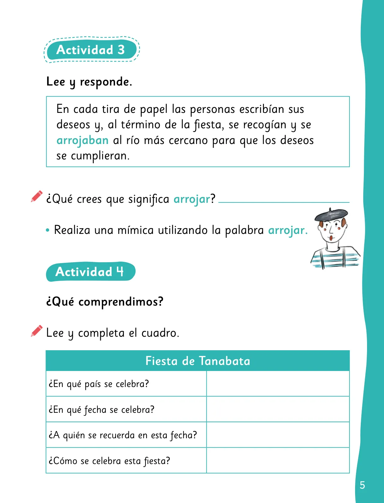 Página 7 de Lenguaje y Comunicación – Segundo Básico – Texto del Estudiante MINEDUC – Descargar PDF · 2024