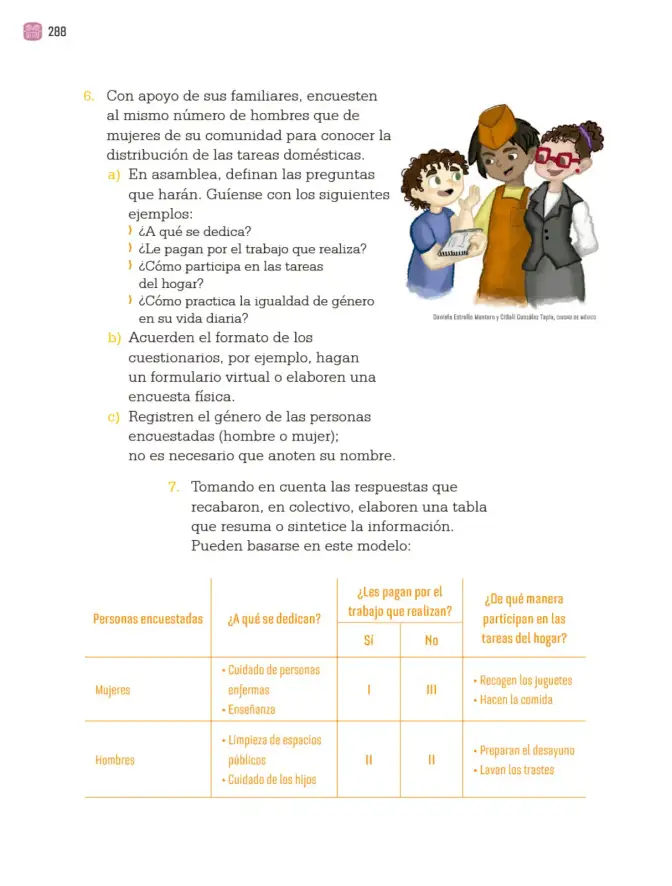 Página 291 de Proyectos Comunitarios. Libro de Educación Primaria Grado 3° Ciclo Escolar 2025 - 2026