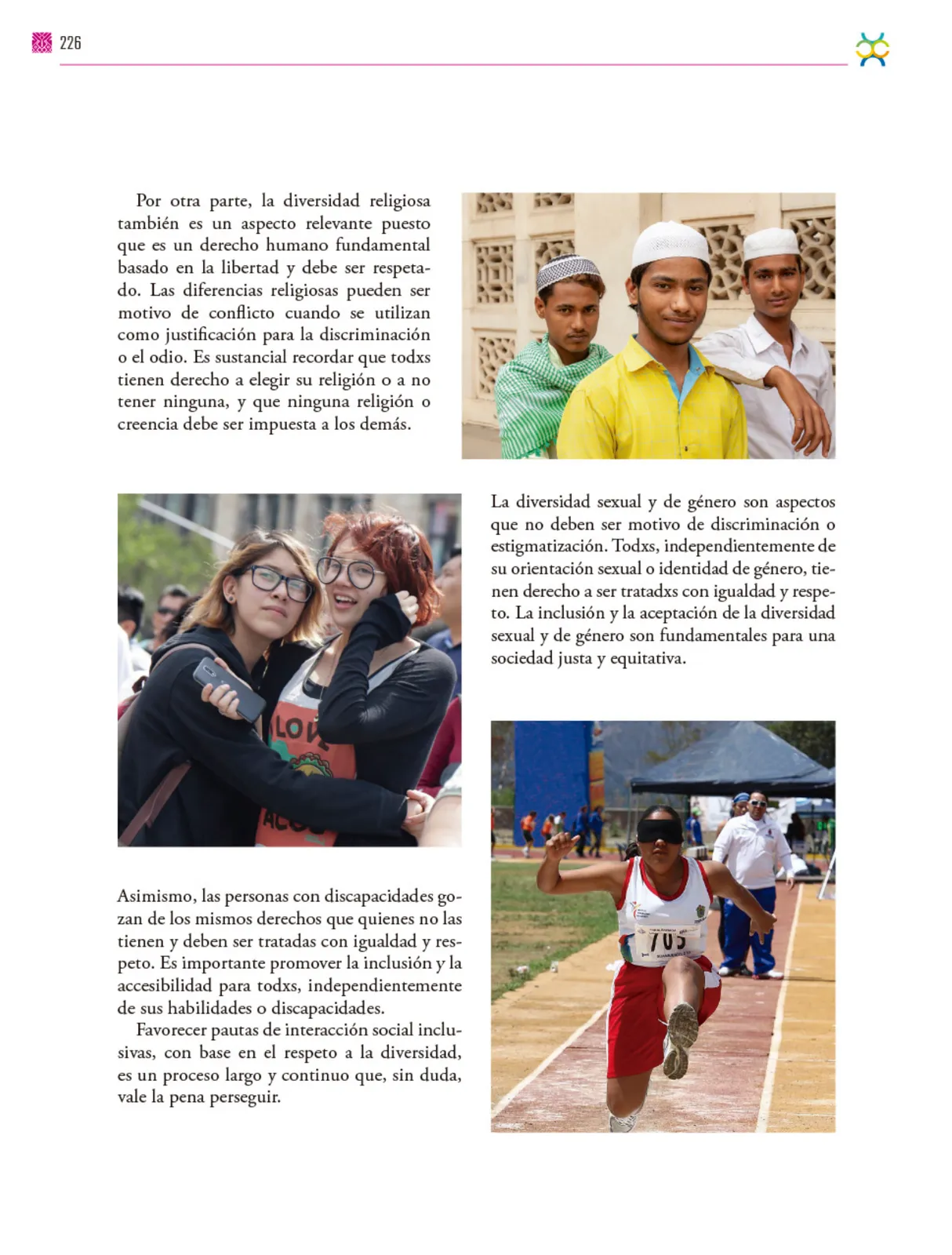 Miniatura página 227 de Colección Nanahuatzin. De lo humano y lo comunitario.   Libro de Educación Secundaria Grado 3°  Ciclo Escolar 2025 - 2026