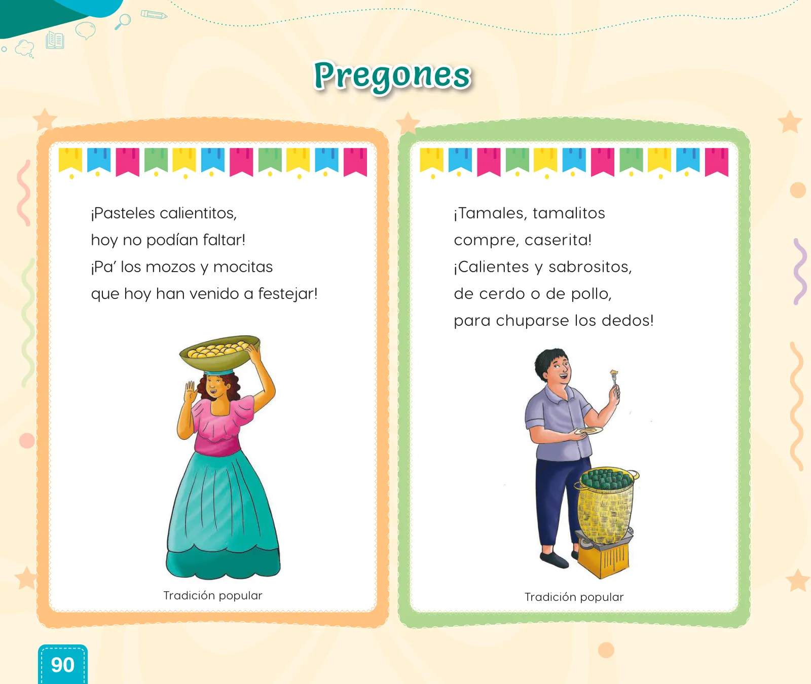 Página 92 de Cuadernillo de Comunicación 1. Primer grado de Primaria · 2024