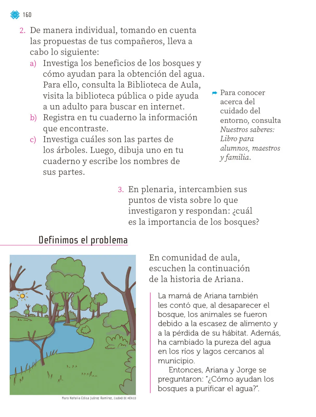 Miniatura página 161 de Proyectos de Aula.   Libro de Educación Primaria Grado 1°  Ciclo Escolar 2025 - 2026