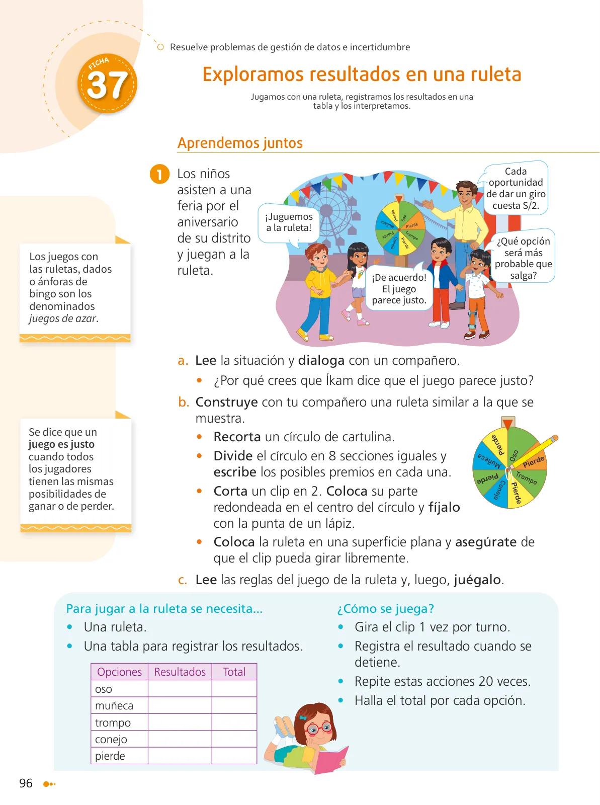 Página 98 de Texto de Matemática 4. Cuarto grado de Primaria · 2024