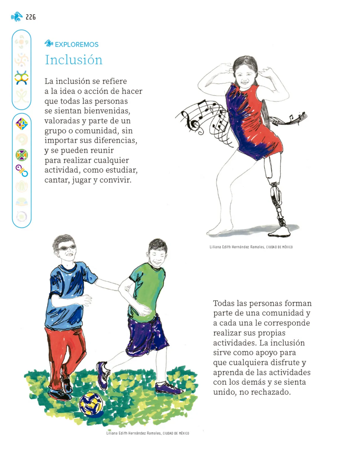Miniatura página 227 de Nuestros saberes: Libro para alumnos, maestros y familia.   Libro de Educación Primaria Grado 1°  Ciclo Escolar 2025 - 2026