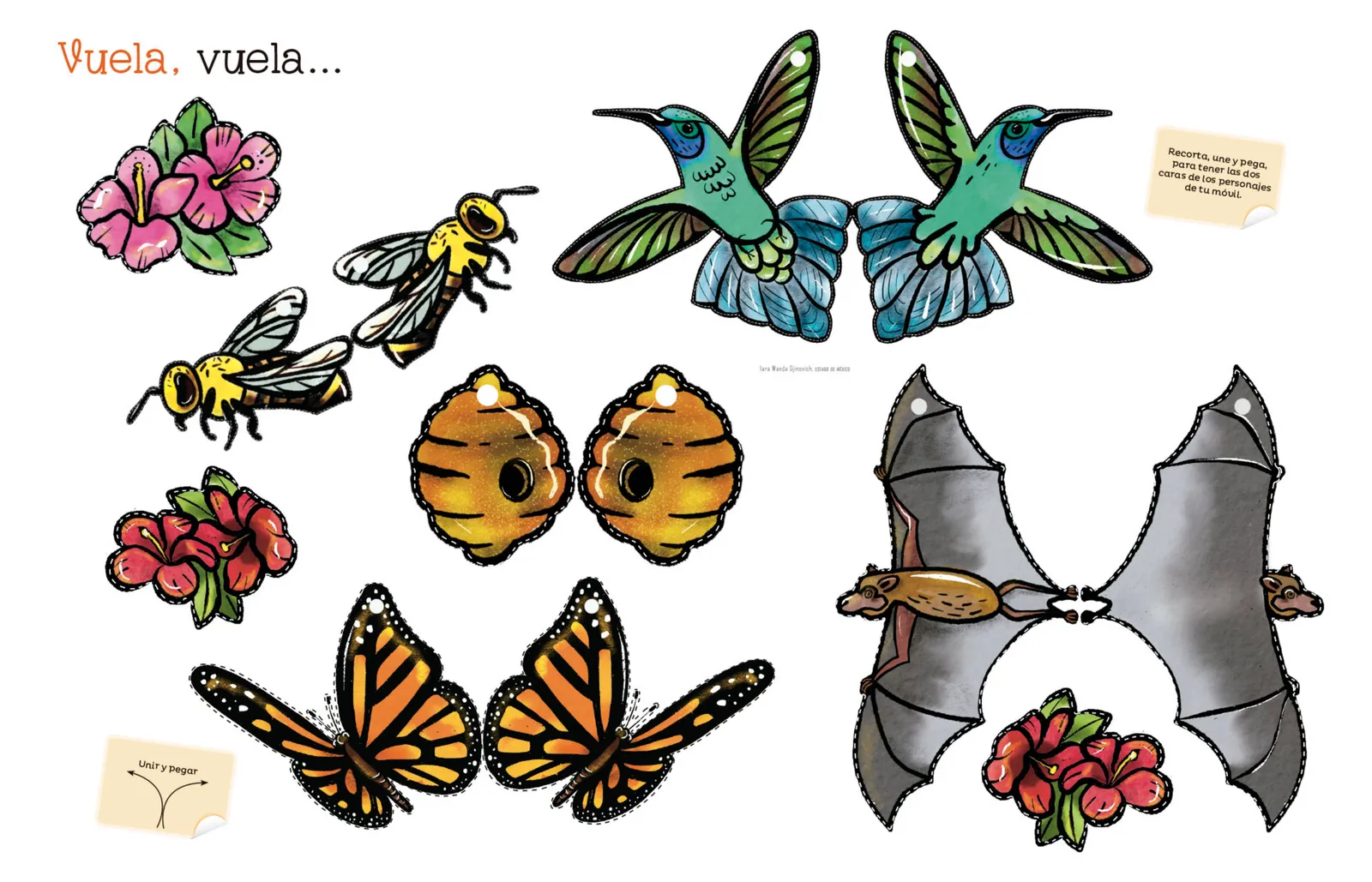 Miniatura página 54 de Jugar e imaginar con mi material manipulable de Preescolar.   Libro de Educación Preescolar Grado 1°  Ciclo Escolar 2025 - 2026