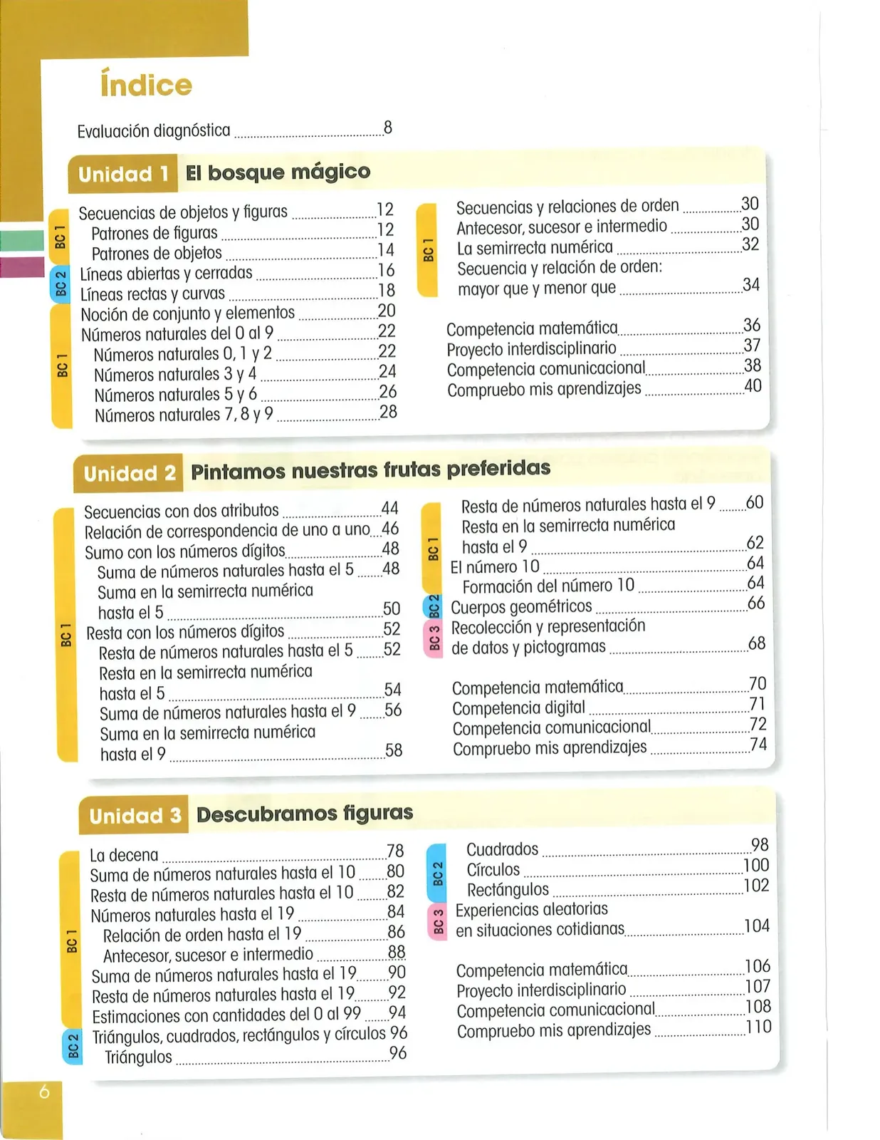 Miniatura página 7 de Matematica · 2 EGB · 2025