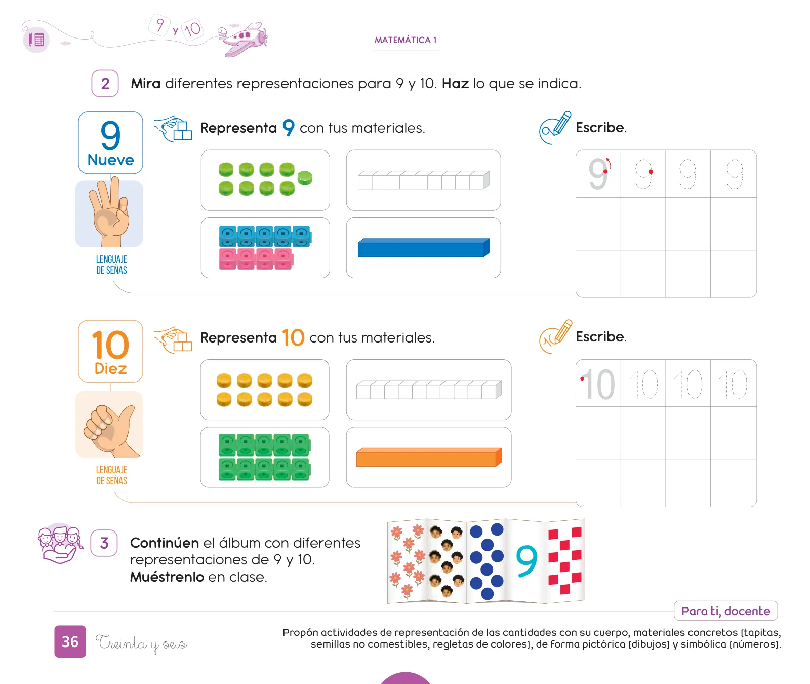 Miniatura página 38 de Cuadernillo de Matemática 1, primer grado de Primaria · 2023