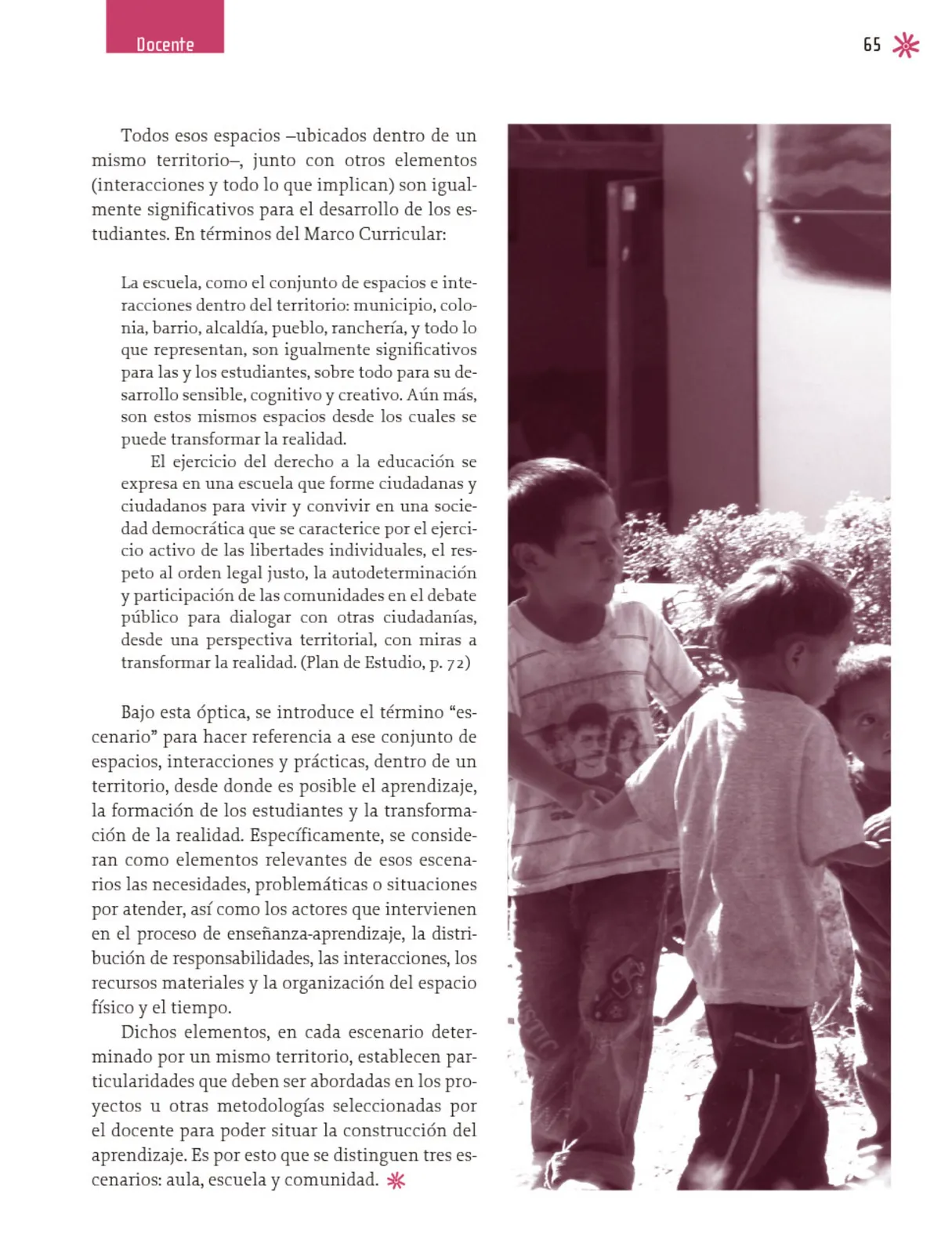 Página 66 de Un libro sin recetas, para la maestra y el maestro. Fase 3 Libro de Educación Primaria Grado 1°, 2° Ciclo Escolar 2025 - 2026