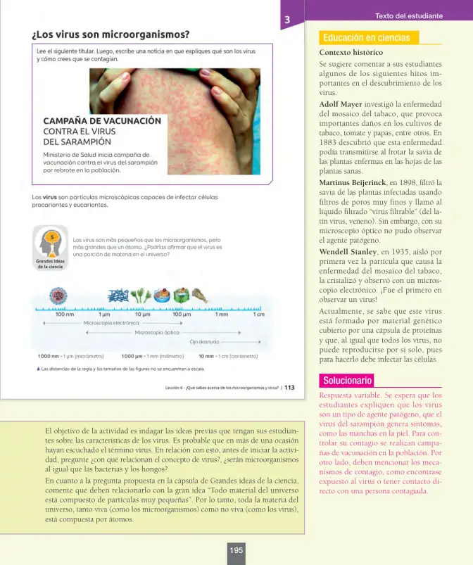 Página 20 de Ciencias Naturales – Séptimo Básico | Texto del Estudiante MINEDUC – Descargar PDF · 2024