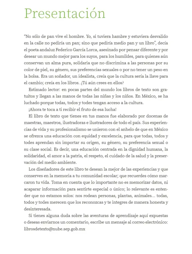 Página 4 de Proyectos de Aula. Libro de Educación Primaria Grado 4° Ciclo Escolar 2025 - 2026
