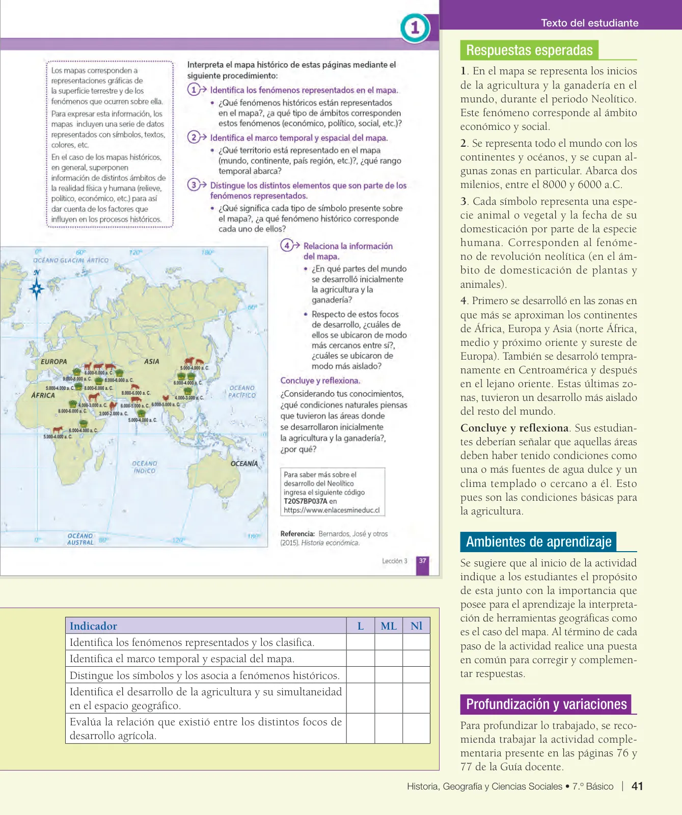 Miniatura página 42 de Historia, Geografía y Ciencias Sociales – Séptimo Básico | Texto del Estudiante MINEDUC – Descargar PDF · 2024