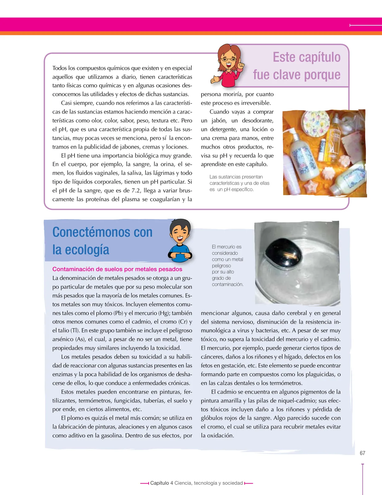 Página 67 de Ciencias Naturales 8° · Secundaria Activa