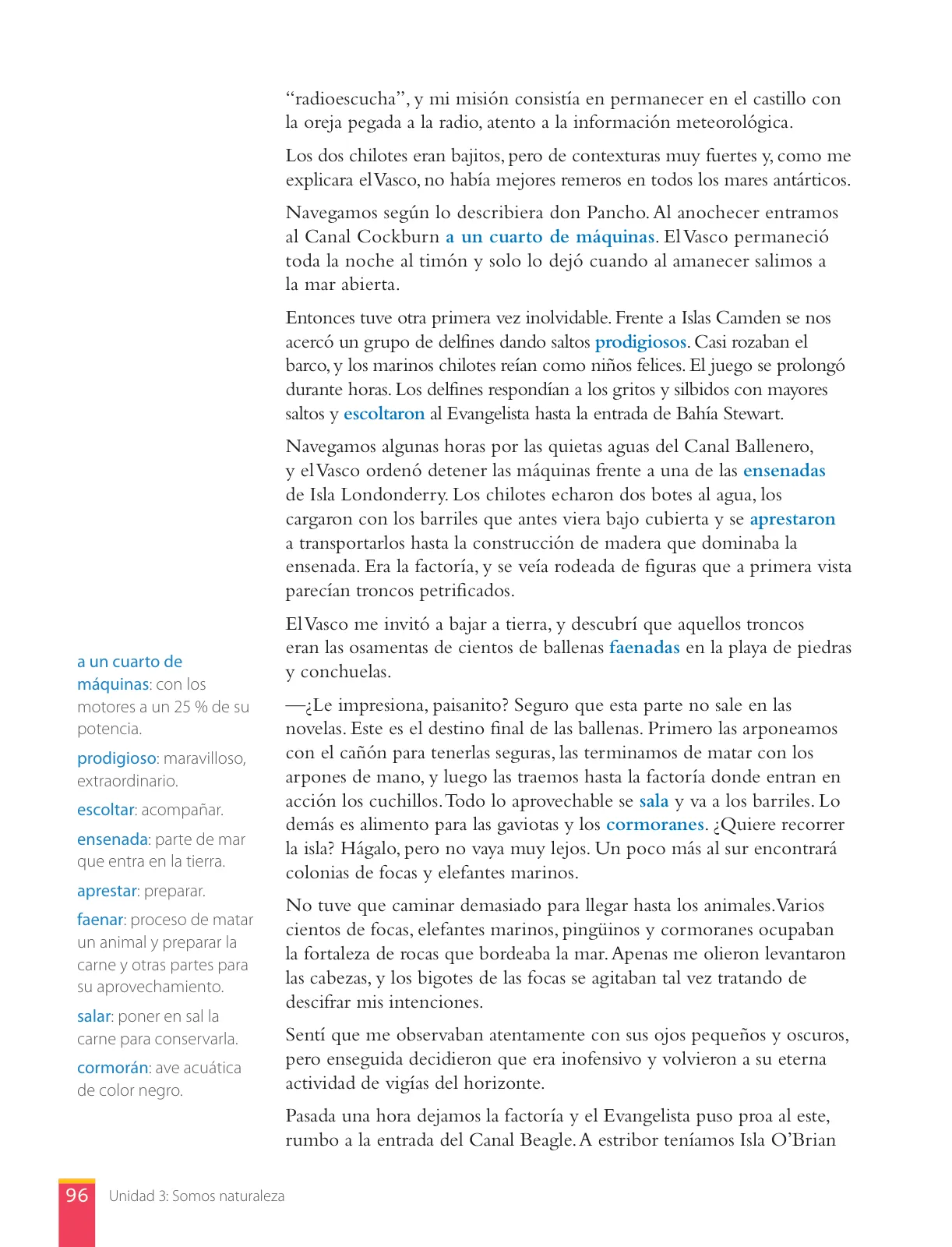 Página 98 de Libro de Lengua y Literatura – Séptimo Básico | Texto del Estudiante MINEDUC – Descargar PDF · 2024