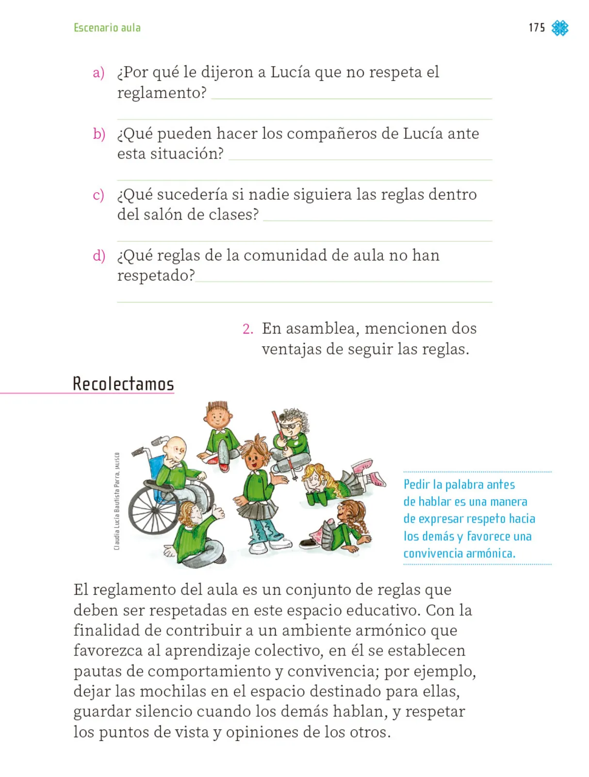 Miniatura página 176 de Proyectos de Aula.   Libro de Educación Primaria Grado 1°  Ciclo Escolar 2025 - 2026