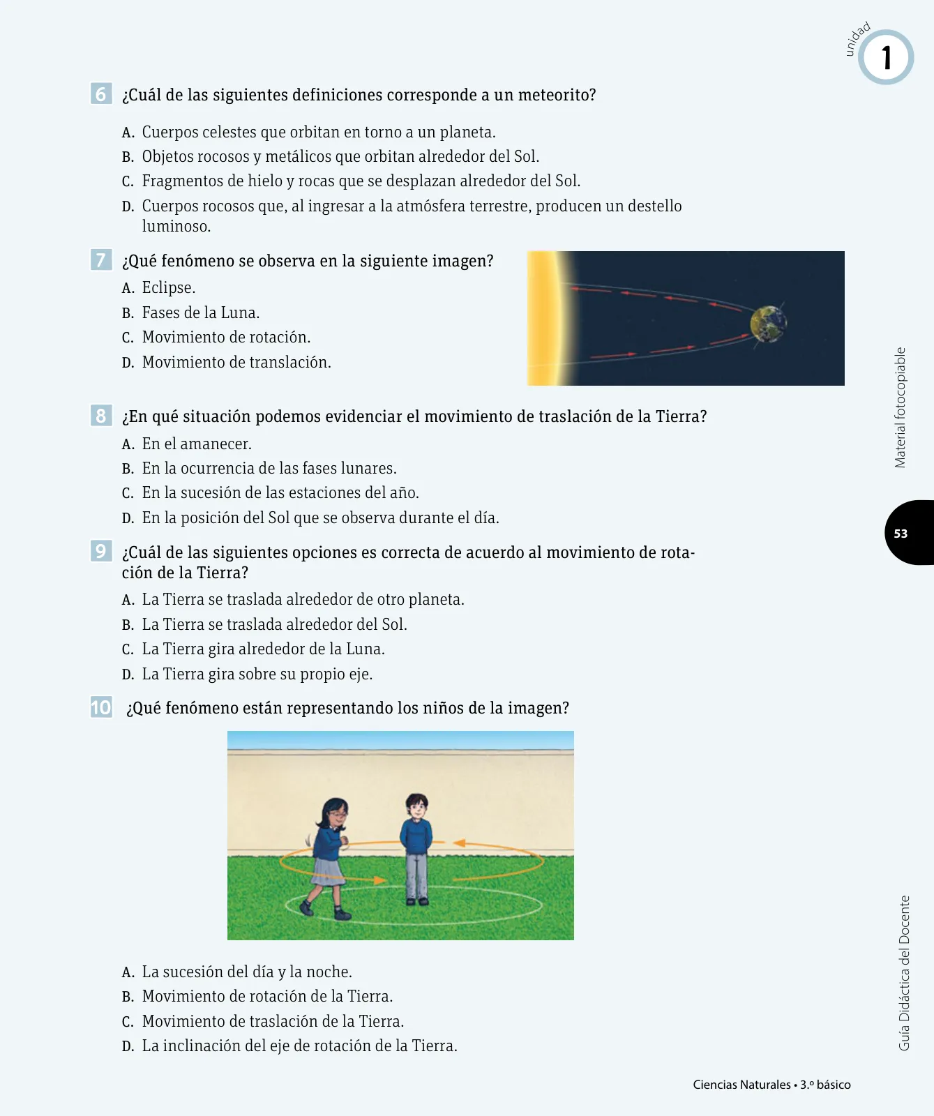 Página 74 de Ciencias Naturales – Tercero Básico | Texto del Estudiante MINEDUC – Descargar PDF · 2024