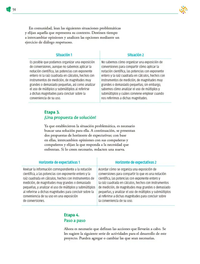 Página 95 de Colección Sk´asolil. Nuestro libro de Proyectos. Tomo III. Libro de Educación Telesecundaria Grado 2° Ciclo Escolar 2025 - 2026