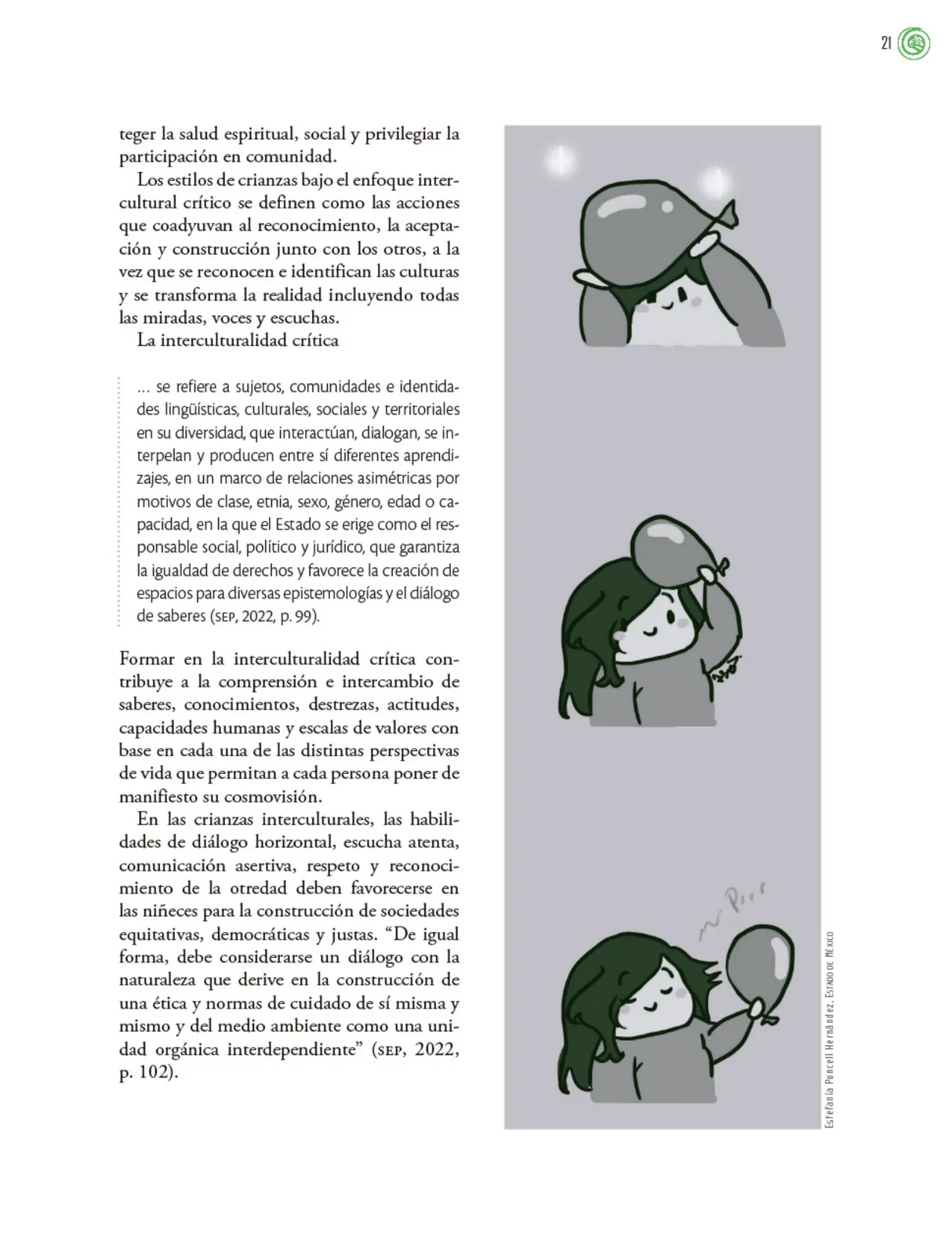 Página 22 de Crianza para la libertad. Libro para las familias. Fase 2  Libro de Educación Preescolar Grado 1°, 2°, 3°  Ciclo Escolar 2025 - 2026